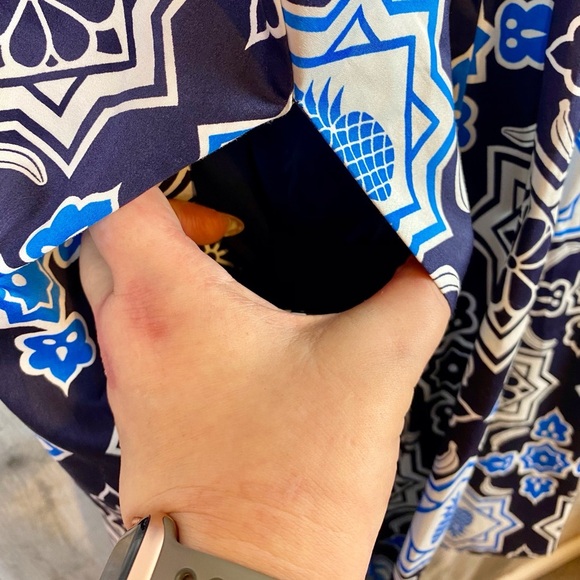 NWT Anthropologie Hutch Bandeau Romper in Blue Floral Size Medium. - Picture 8 of 15